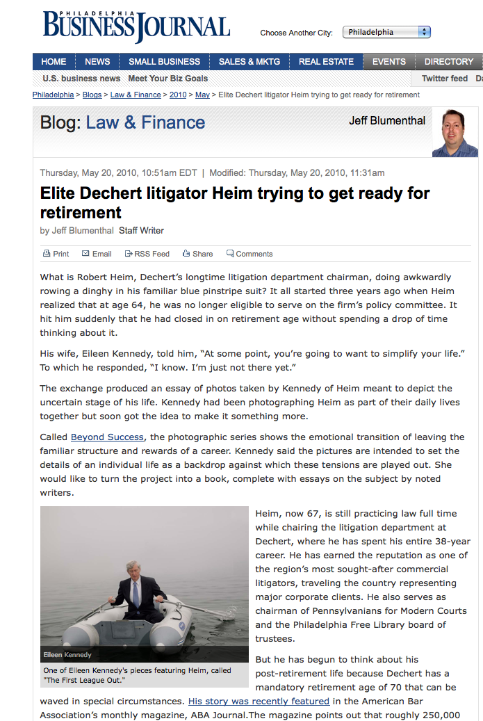 Philadelphia Business Journal, May 20, 2010